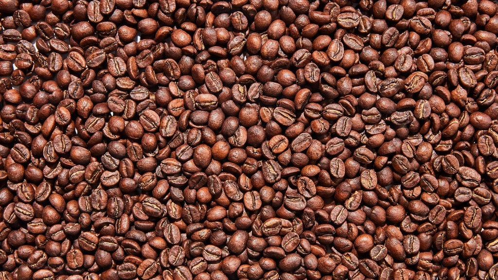 Coffee beans background